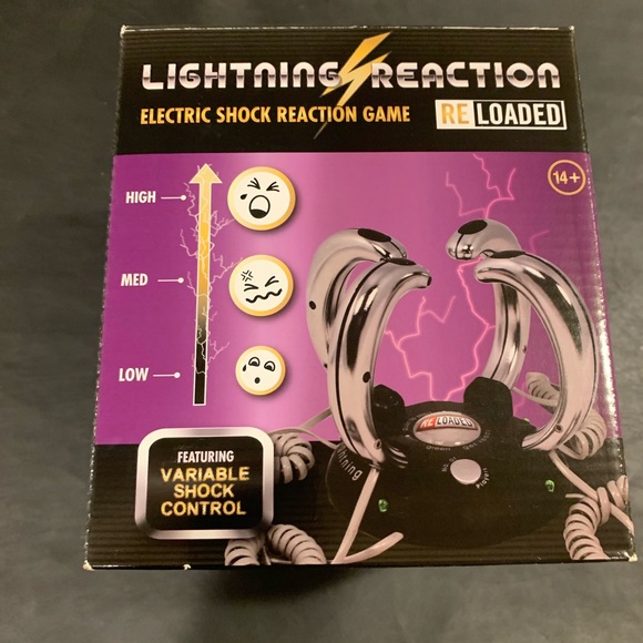 Games Lightning Reaction Electric Shock Reaction Game Poshmark